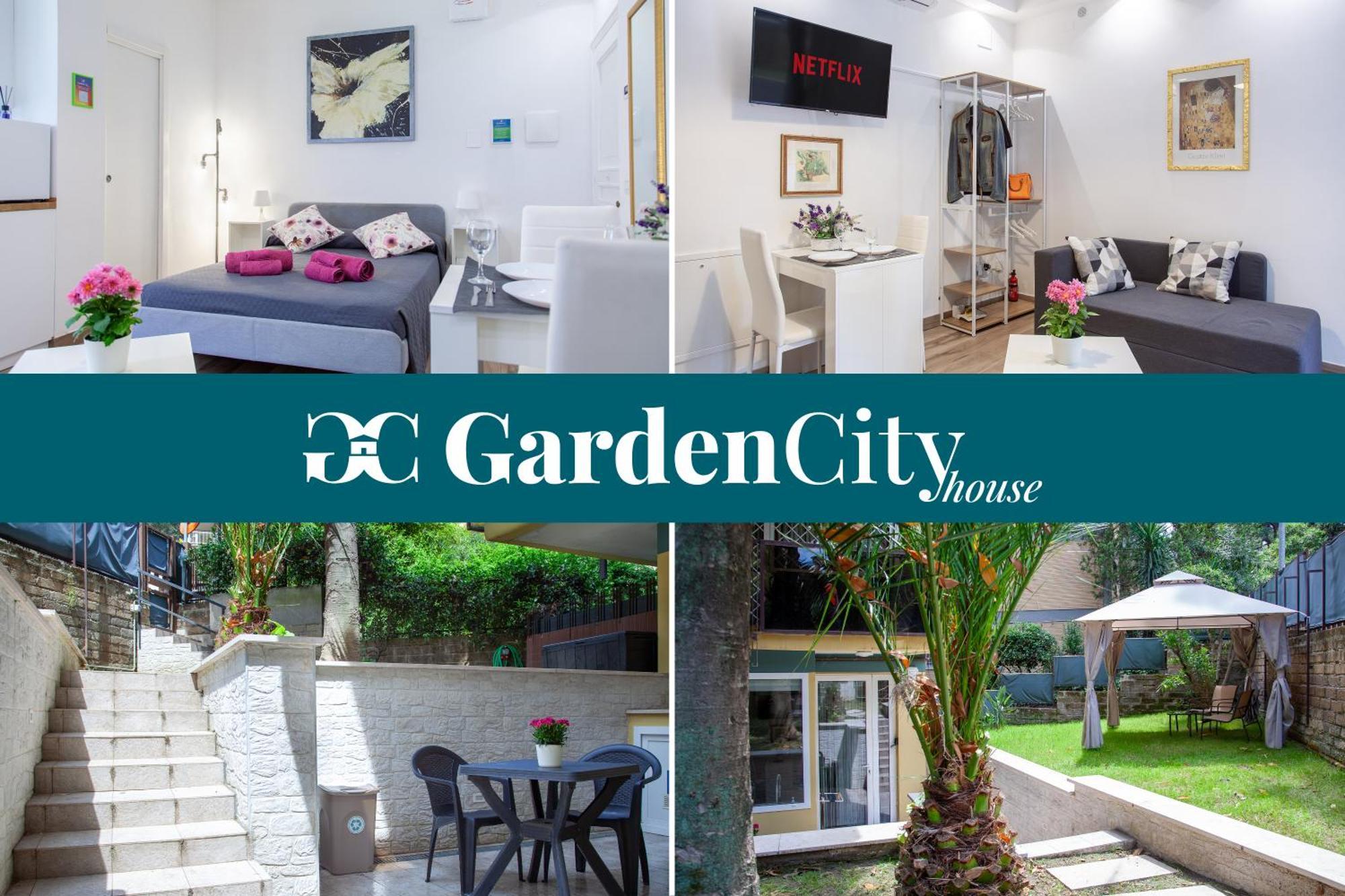 Garden City House Roma - Casa Con Giardino Privato Exterior foto